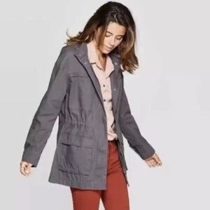 Universal Thread Dark Gray Utility Jacket